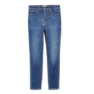 Madewell  10" High-Rise Skinny Crop Jeans in Bradfield Wash